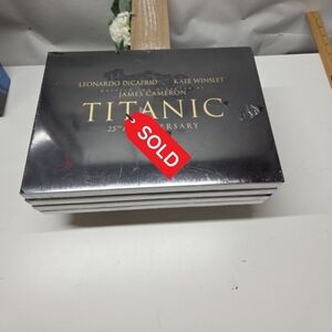SOLD....Titanic 4K UHD Blu-Ray Collector's Edition Dolby 25th Anniversary